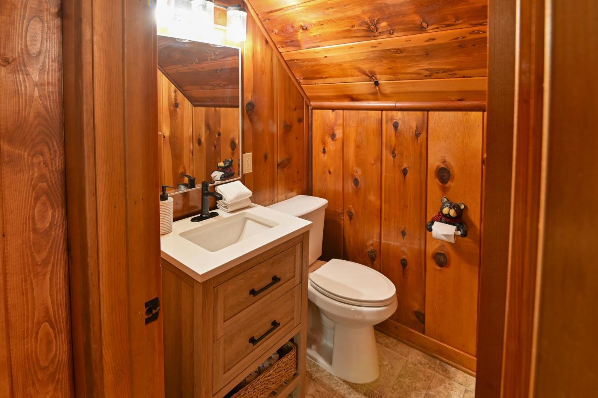 Harris Lakeview Cabin بحيرة باس المظهر الخارجي الصورة